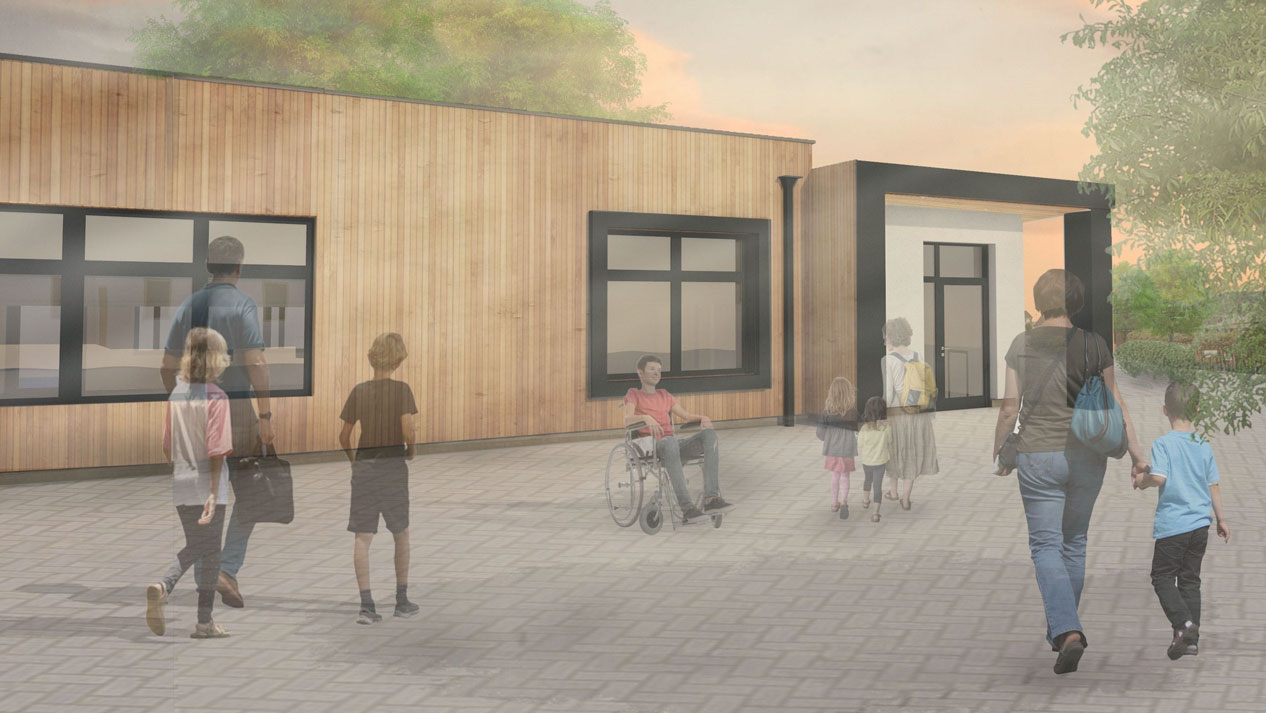 Artist impression of Oulton Broad Primary School, which is being delivered by SEH French and Concertus Design and Property Consultants