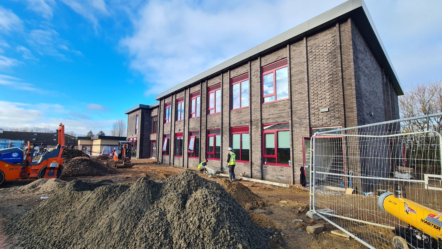 School expansion taking shape at Derwent Primary