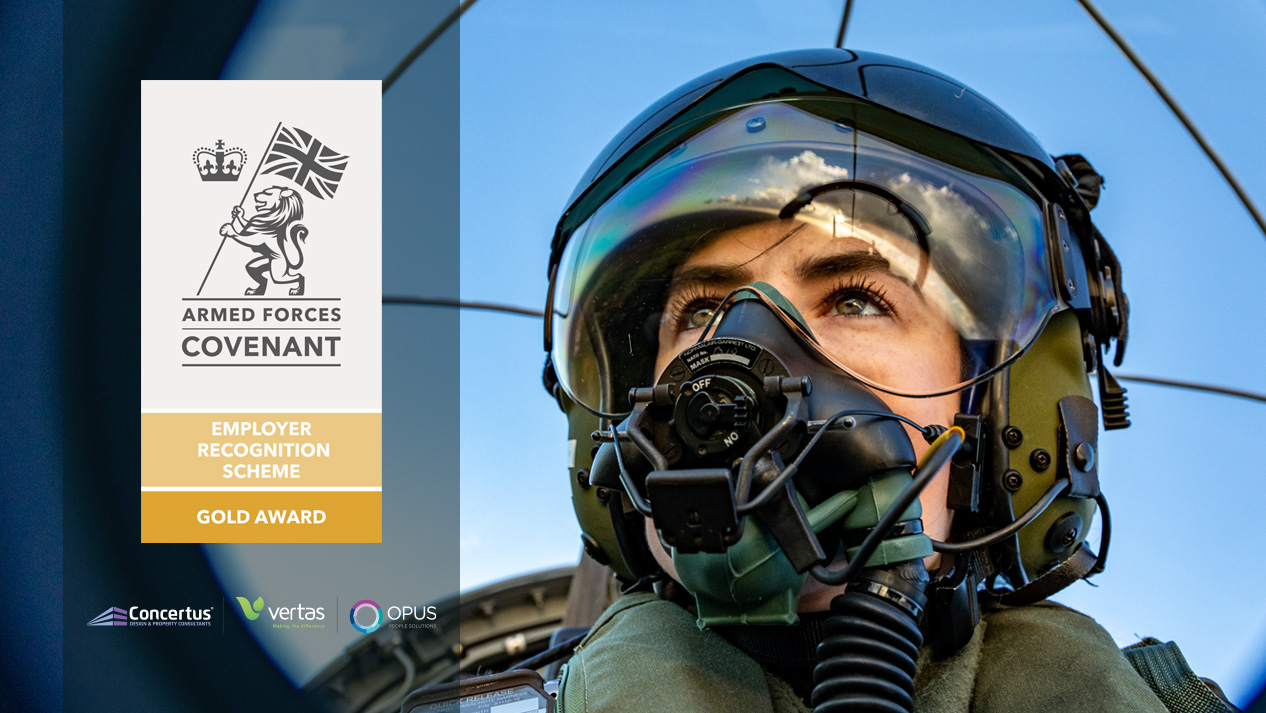 Vertas Group achieve Gold status in Armed Forces Covenant